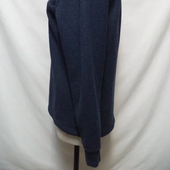 L.L. Bean Katahdin Waffle knit Fleece lined Henley Shirt Top Men Small Sm S - Picture 12 of 16